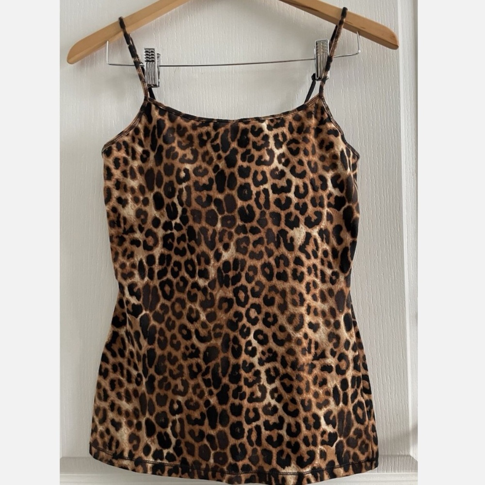Leopard Print Women's Cami Top